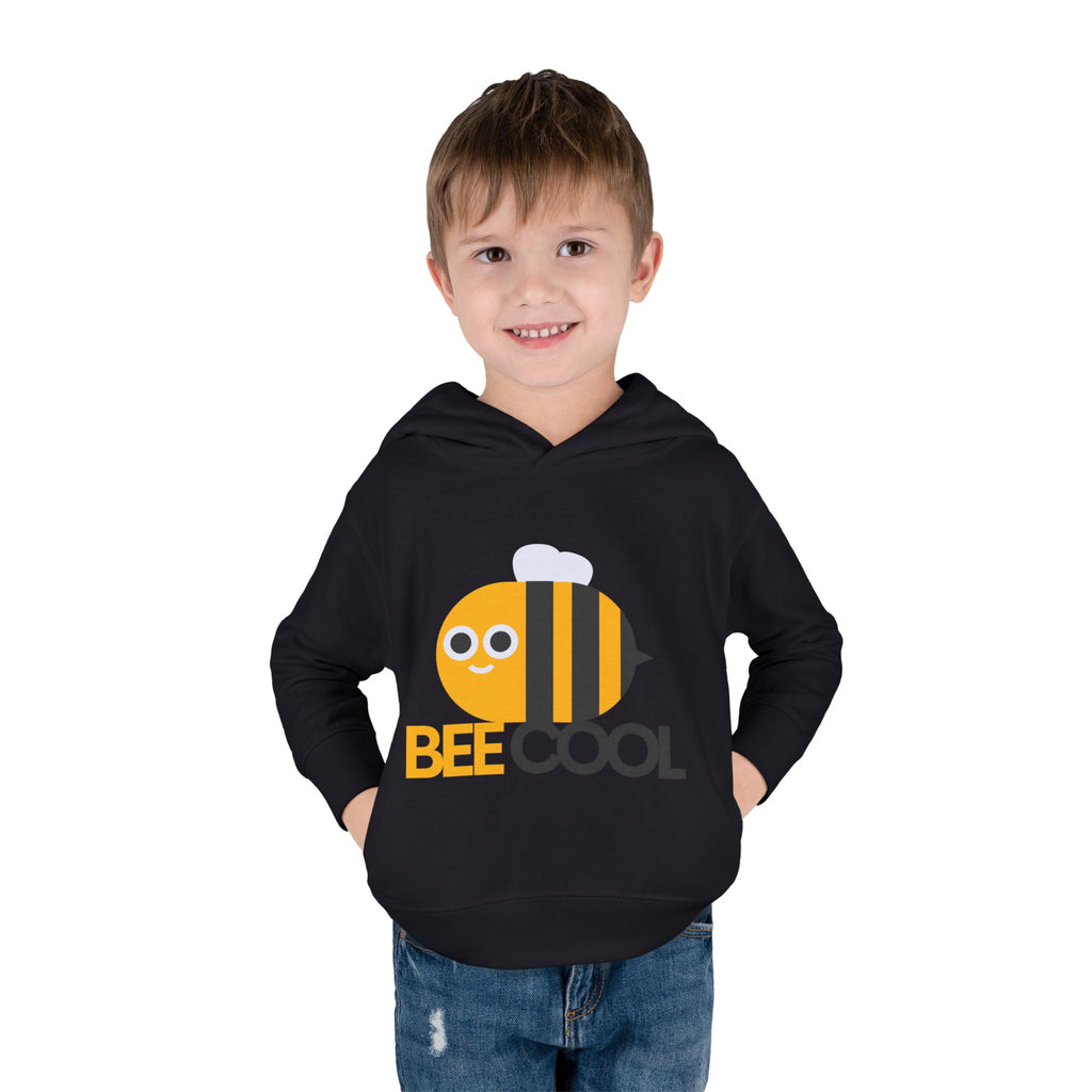 Cute Bee Cool Toddler Fleece Hoodie