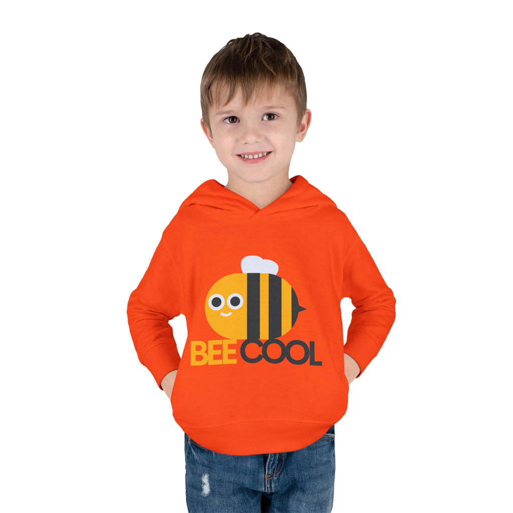 Cute Bee Cool Toddler Fleece Hoodie