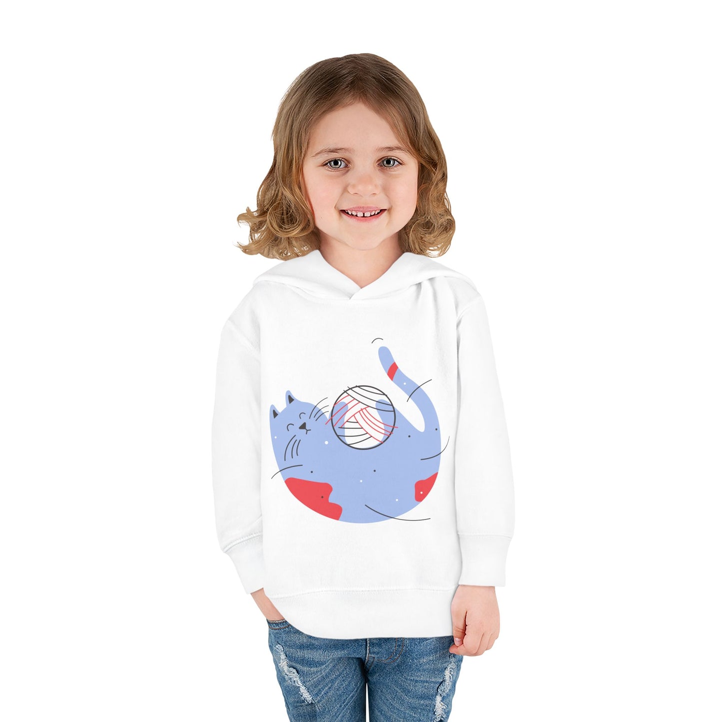 Toddler Pullover Fleece Hoodie for animal lovers