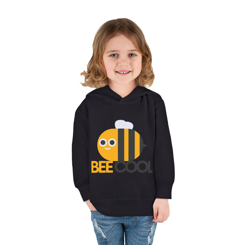 Cute Bee Cool Toddler Fleece Hoodie