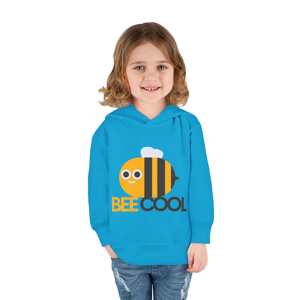 Cute Bee Cool Toddler Fleece Hoodie