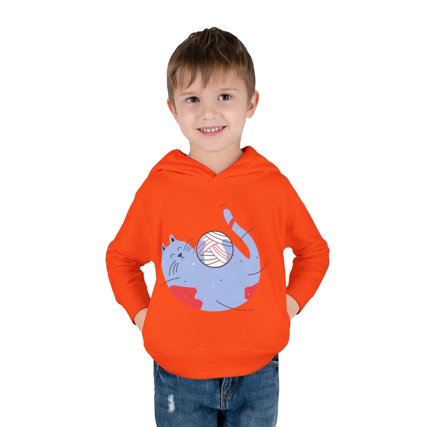 Toddler Pullover Fleece Hoodie for animal lovers