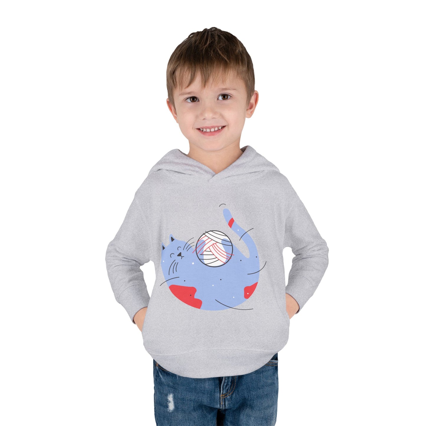 Toddler Pullover Fleece Hoodie for animal lovers