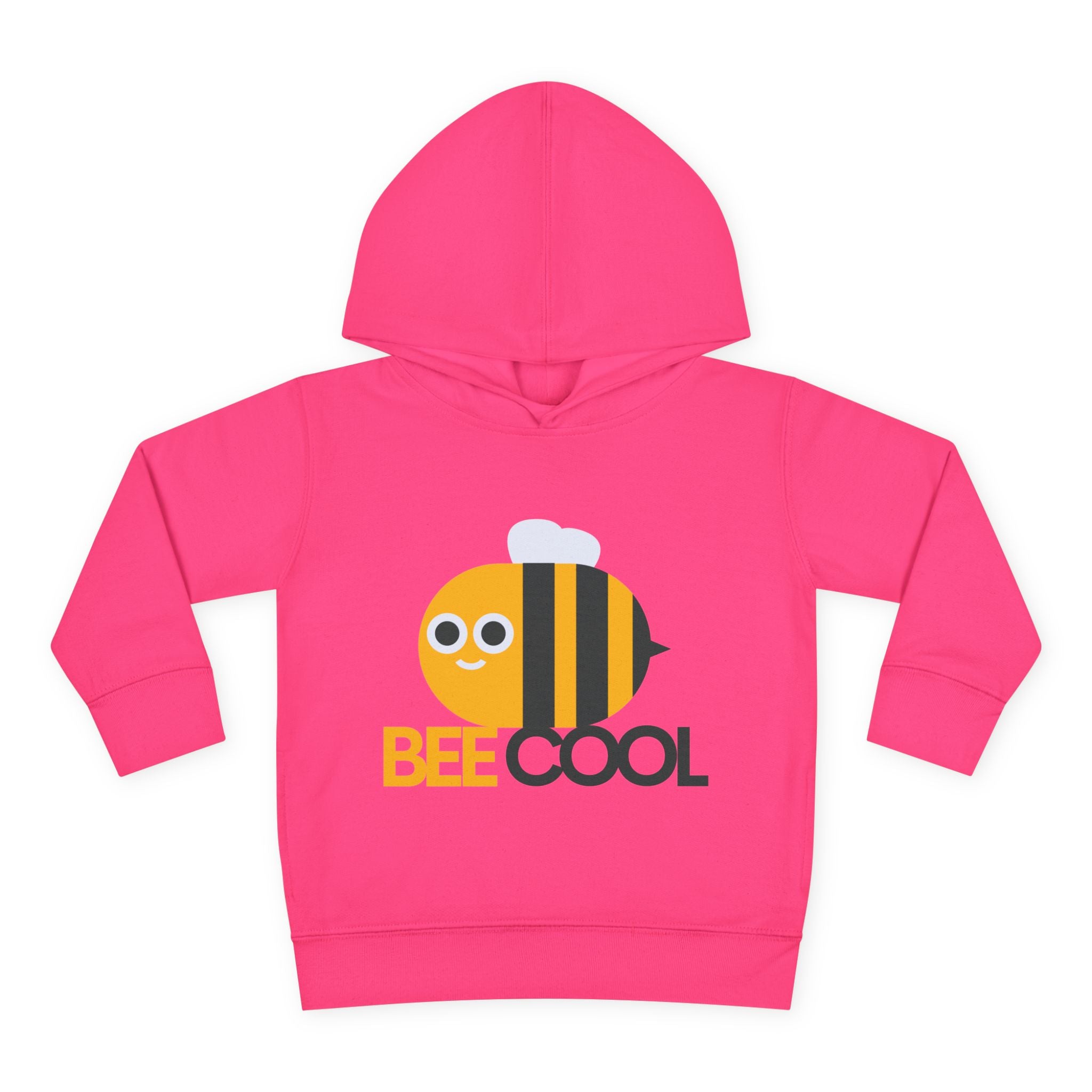 Cute Bee Cool Toddler Fleece Hoodie