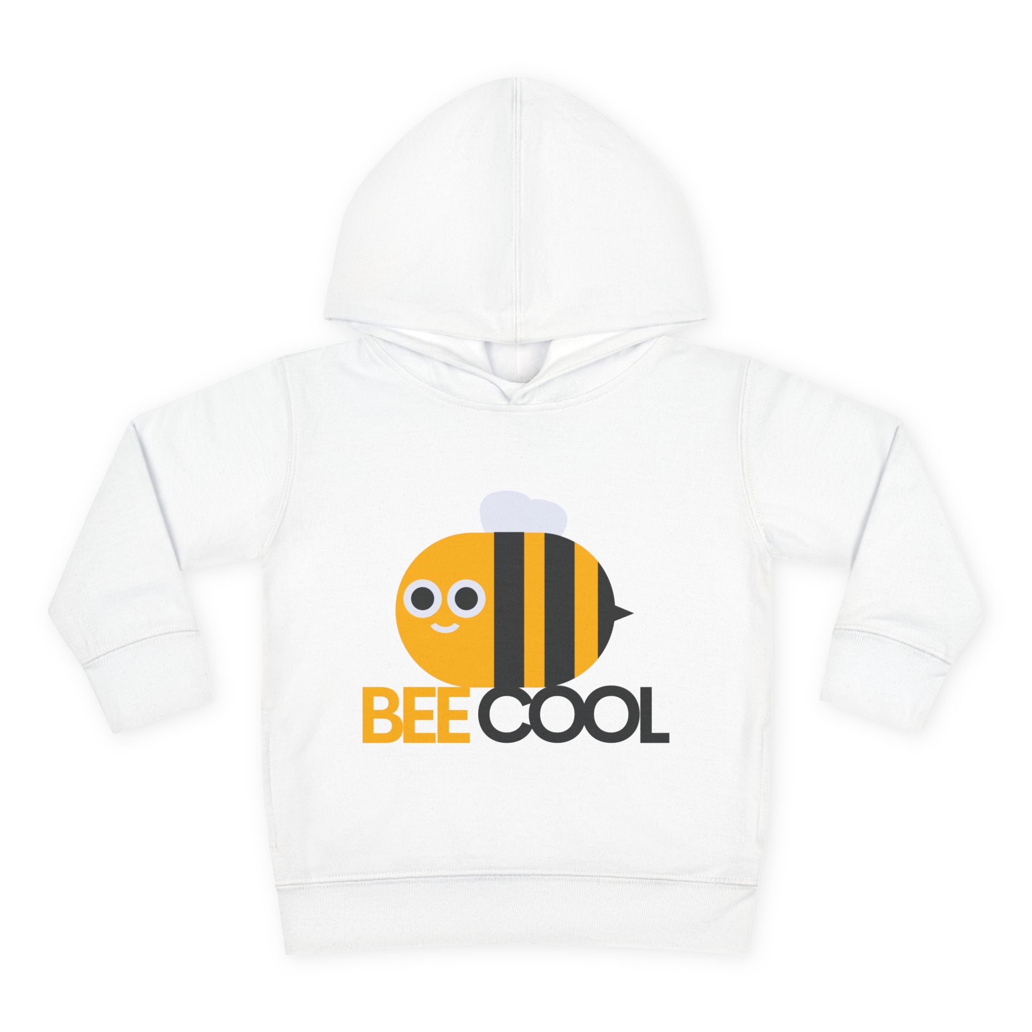 Cute Bee Cool Toddler Fleece Hoodie