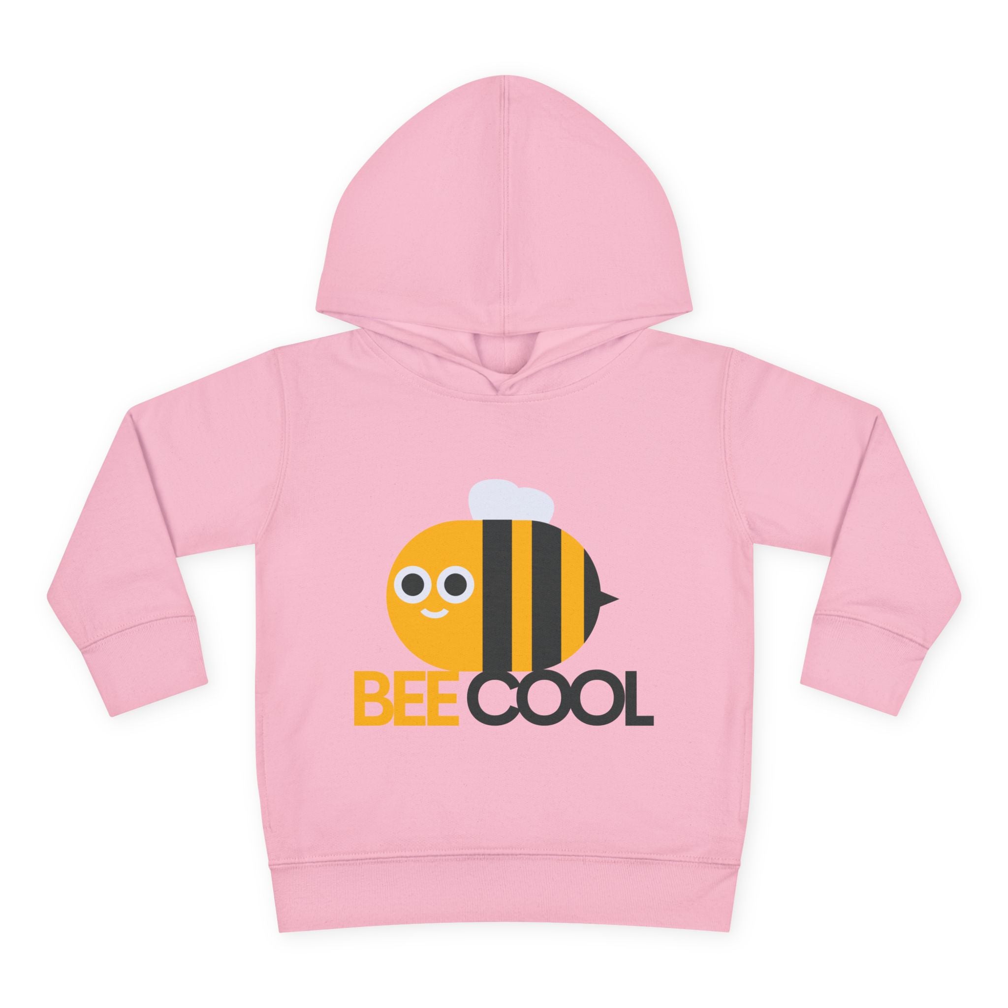 Cute Bee Cool Toddler Fleece Hoodie