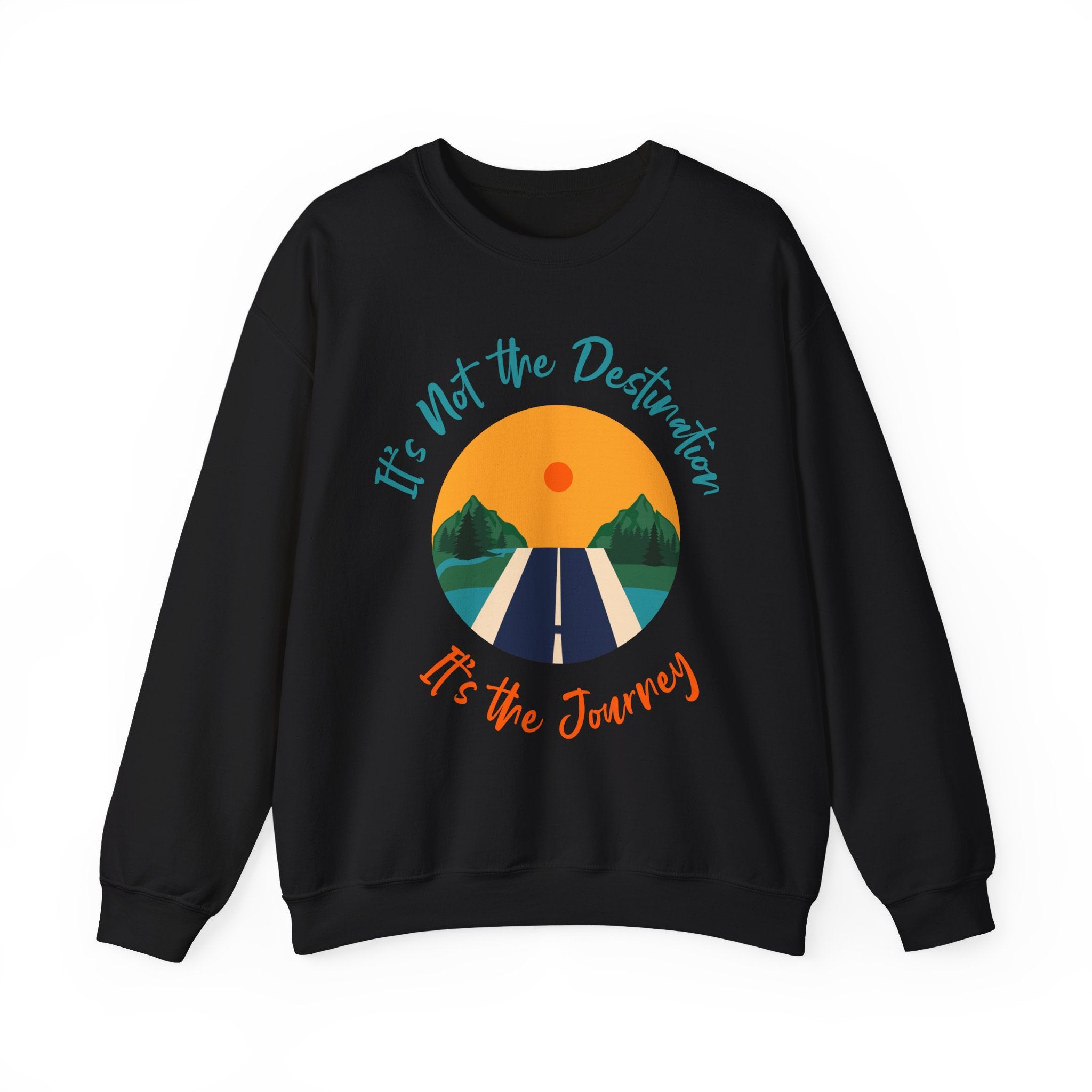Copy of Inspirational Journey Sweatshirt, Cozy Crewneck, Travel Gift, Motivational Style, Perfect for Road Trips