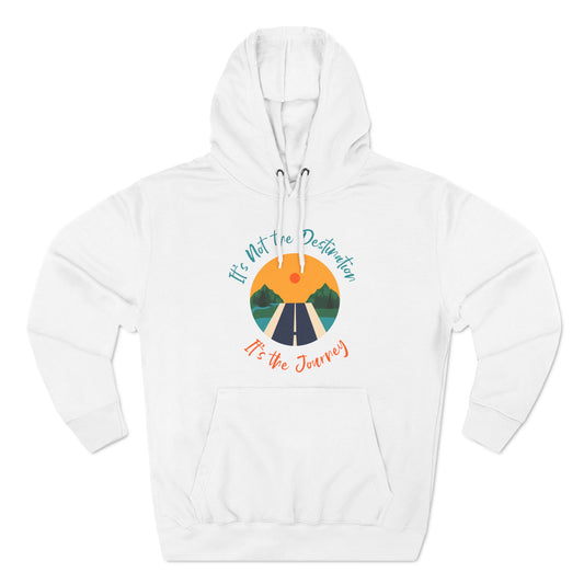 Three-Panel Fleece Hoodie