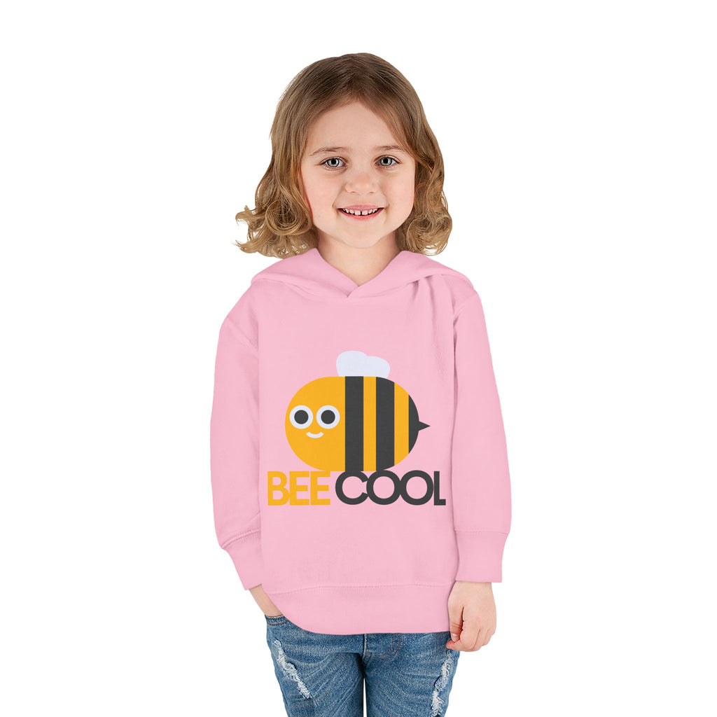 Cute Bee Cool Toddler Fleece Hoodie
