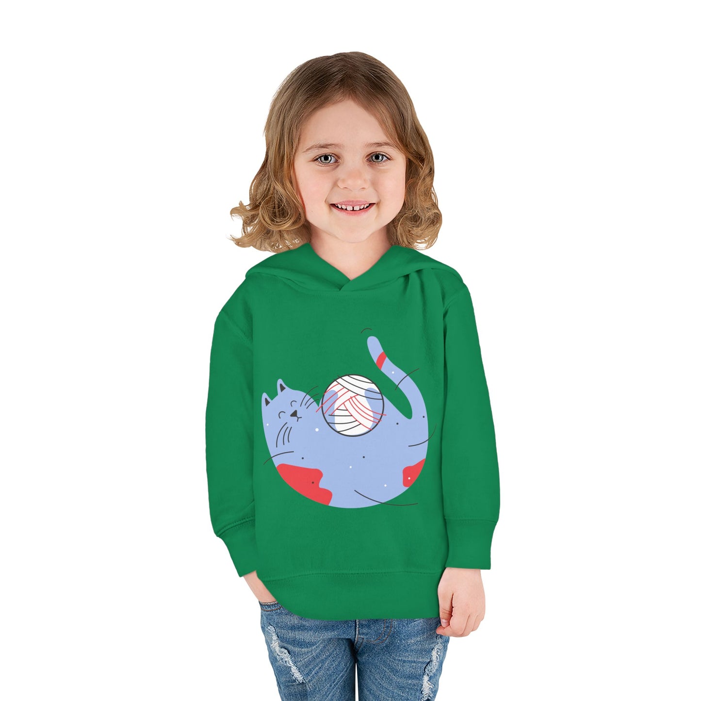 Toddler Pullover Fleece Hoodie for animal lovers