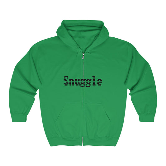 "Snuggle" Full Zip Hooded Sweatshirt