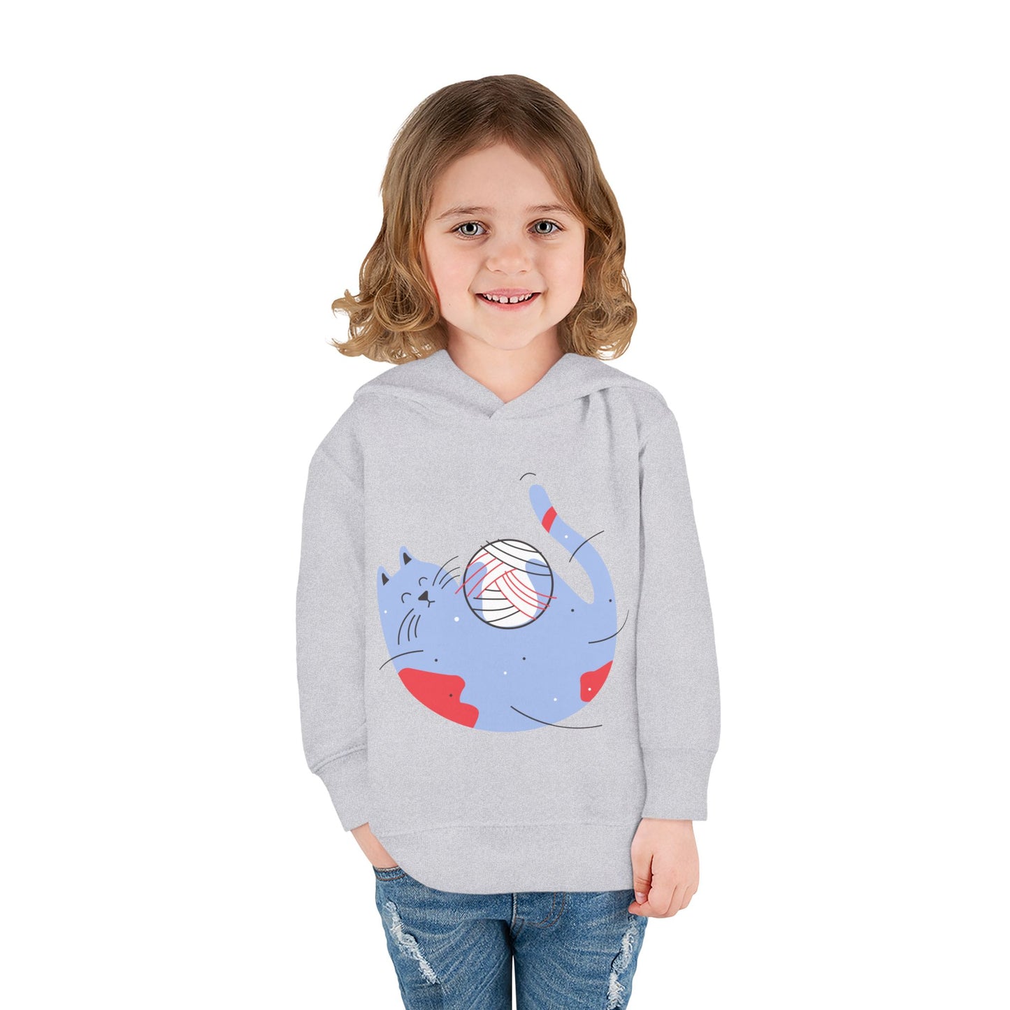 Toddler Pullover Fleece Hoodie for animal lovers