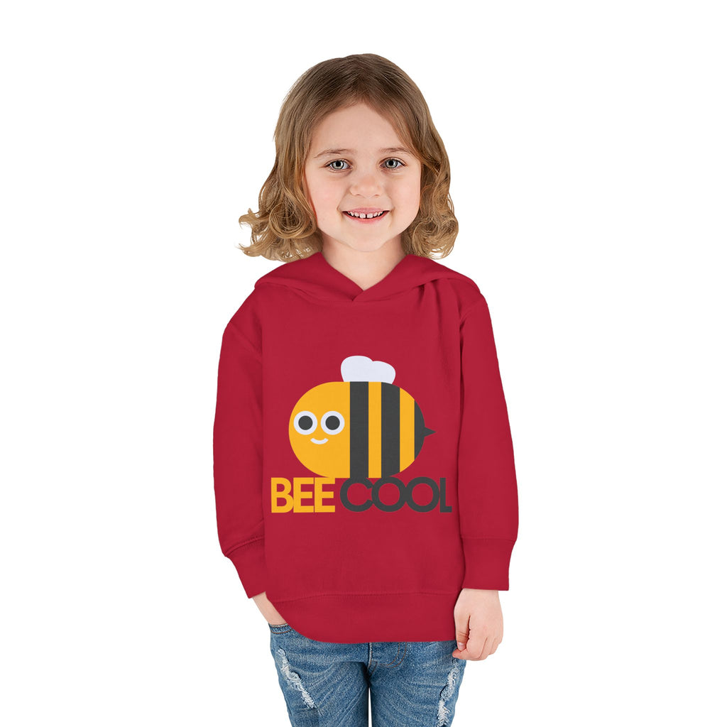 Cute Bee Cool Toddler Fleece Hoodie