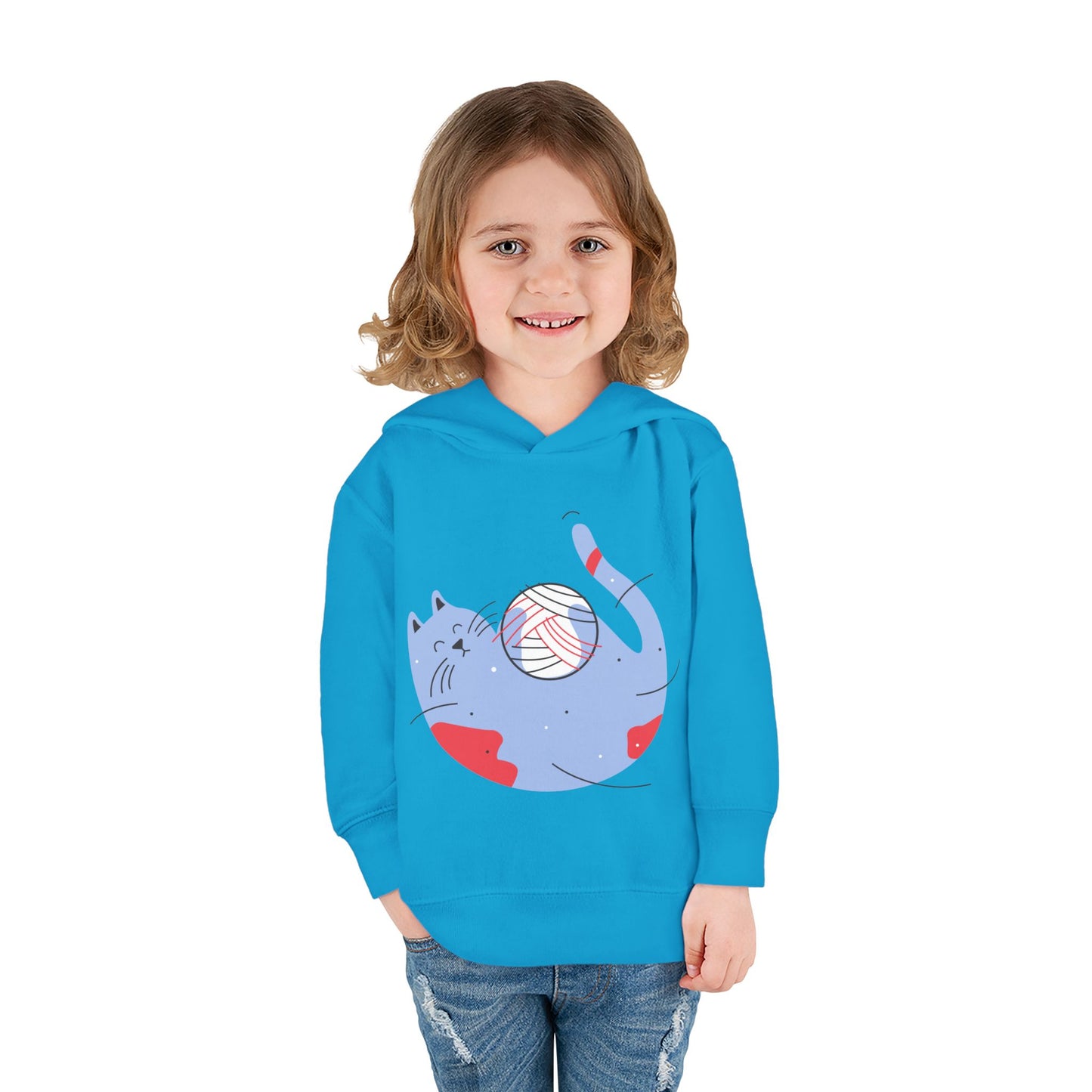 Toddler Pullover Fleece Hoodie for animal lovers