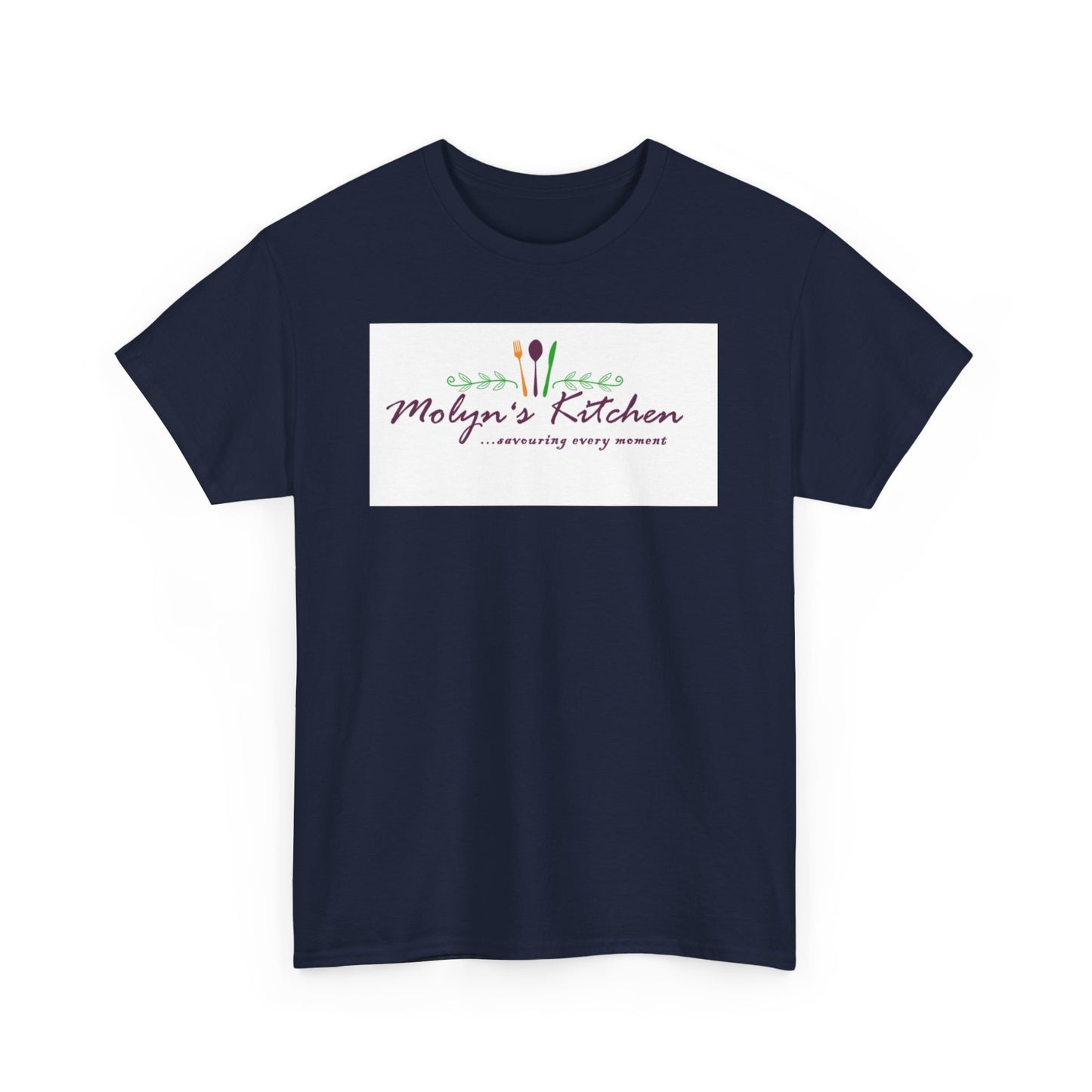 Molyn's kitchen inscription Unisex Heavy Cotton Tee Shirt