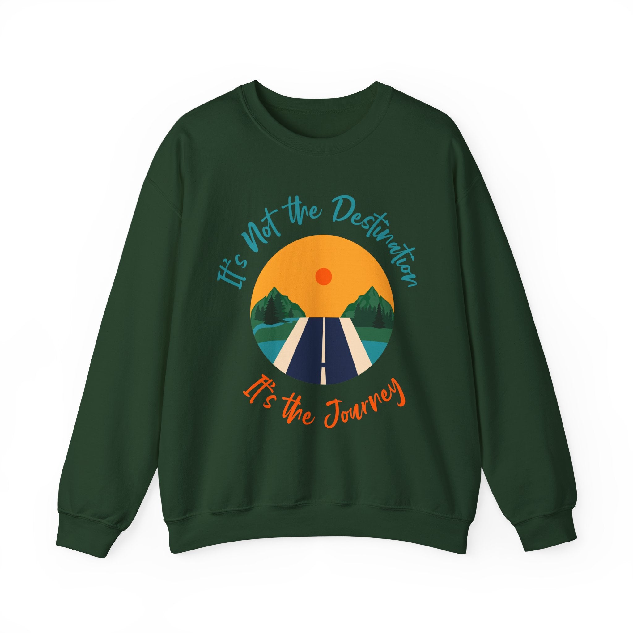 Copy of Inspirational Journey Sweatshirt, Cozy Crewneck, Travel Gift, Motivational Style, Perfect for Road Trips
