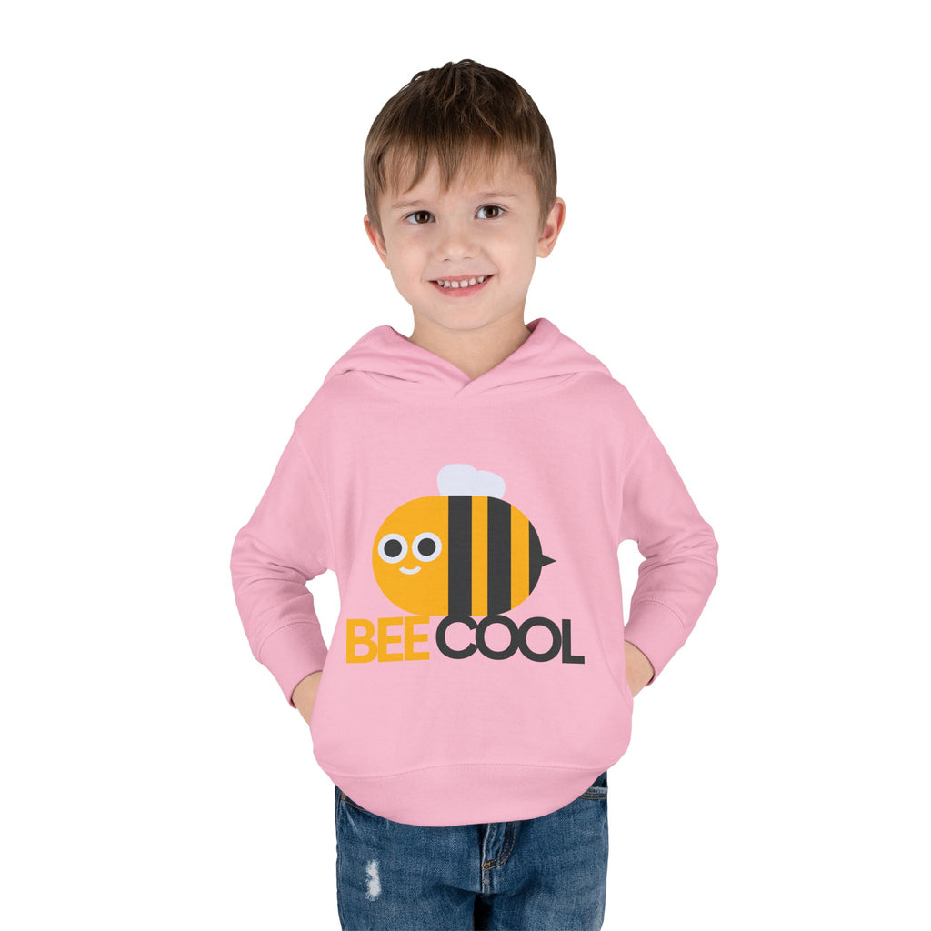 Cute Bee Cool Toddler Fleece Hoodie