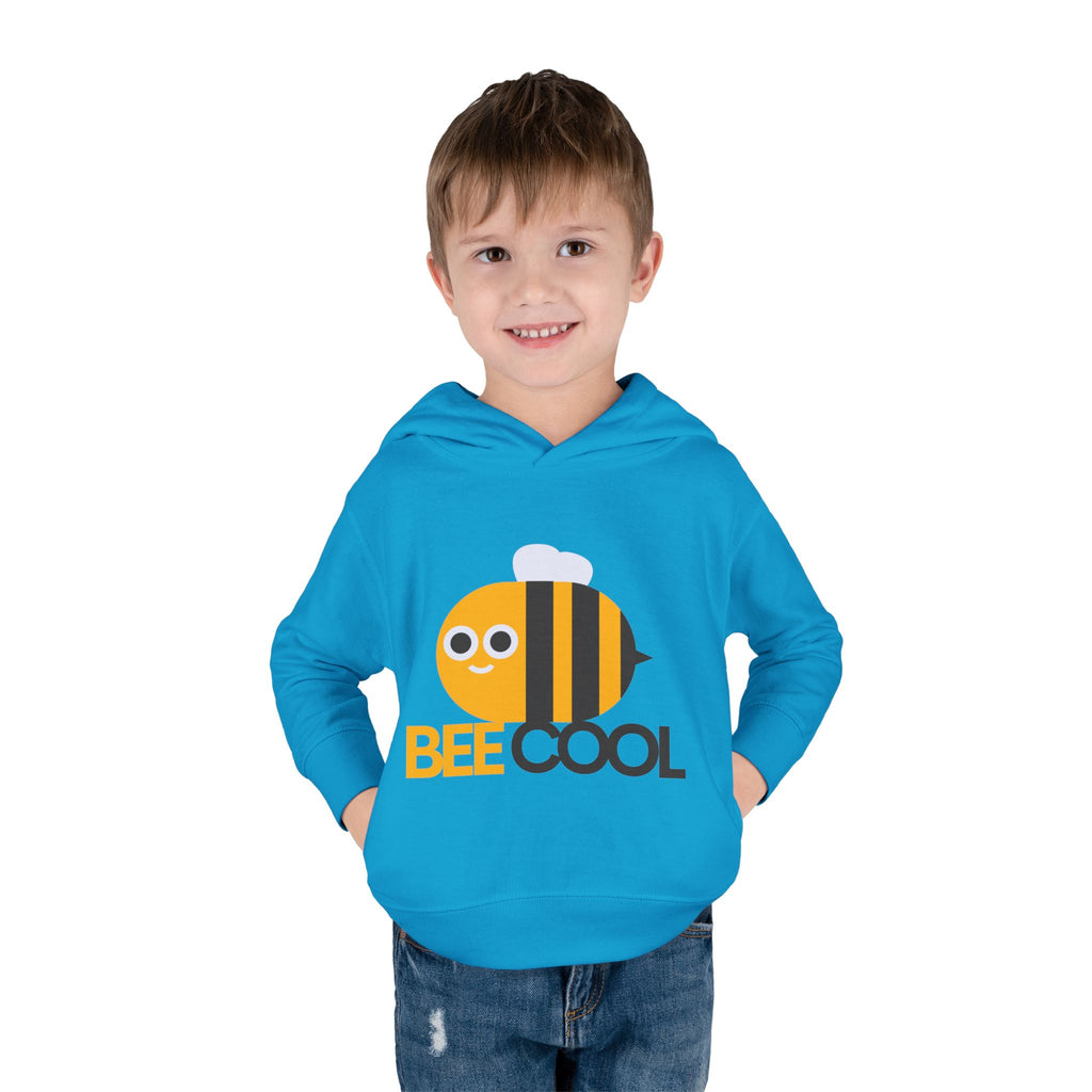 Cute Bee Cool Toddler Fleece Hoodie