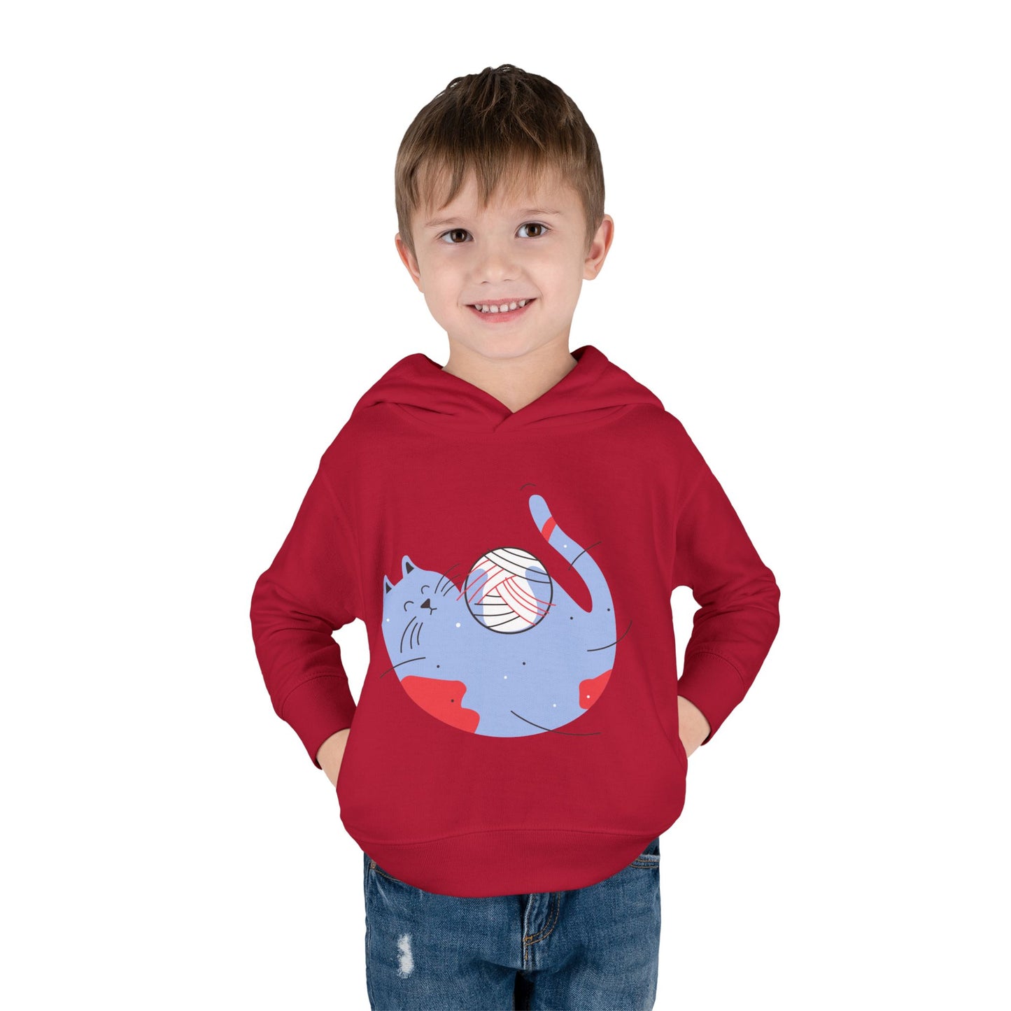 Toddler Pullover Fleece Hoodie for animal lovers