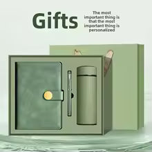 Premium Corporate Gift Set - Engraved Hip Flask & Accessories